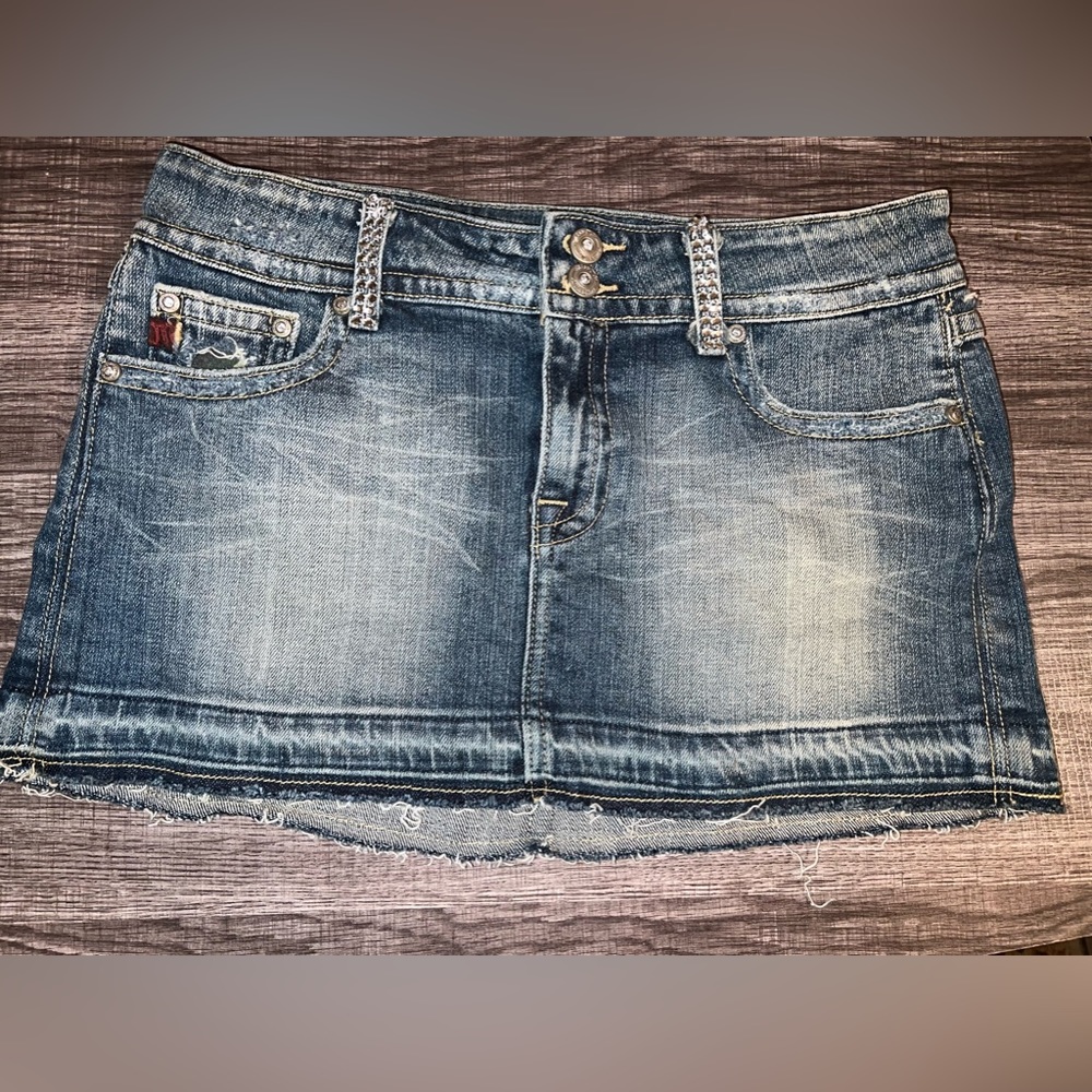 Miss Me Mini Denim Skirt Size Medium
